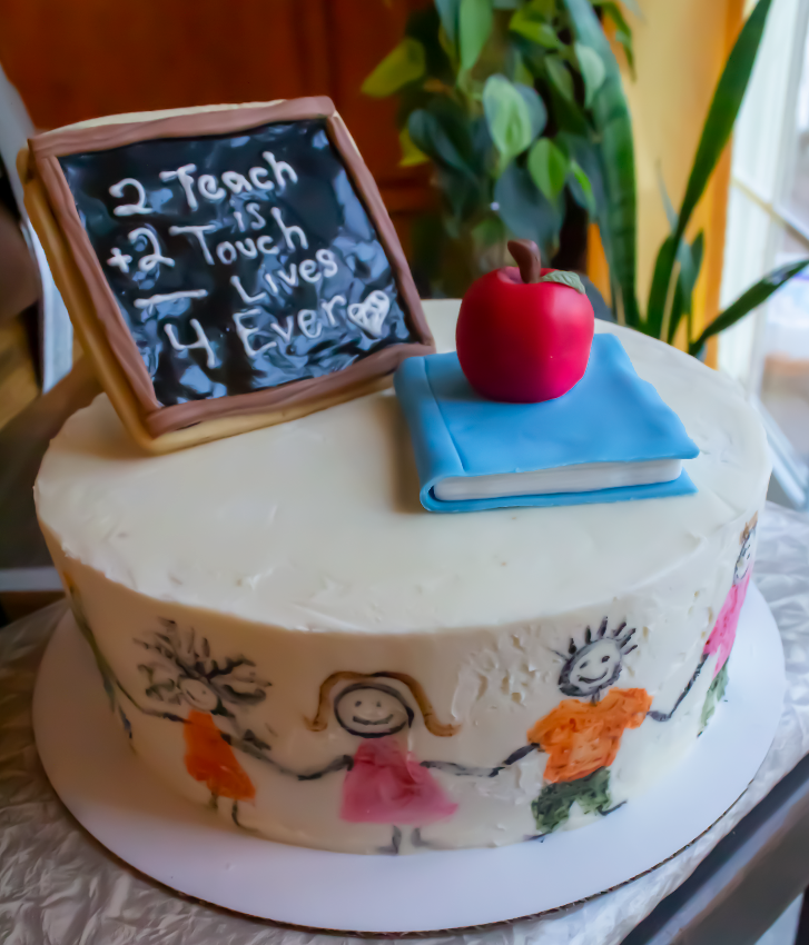 Teachers Appreciation Cake